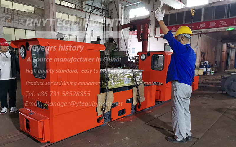 Delivery of 5 ton lithium battery locomotives 2.jpg