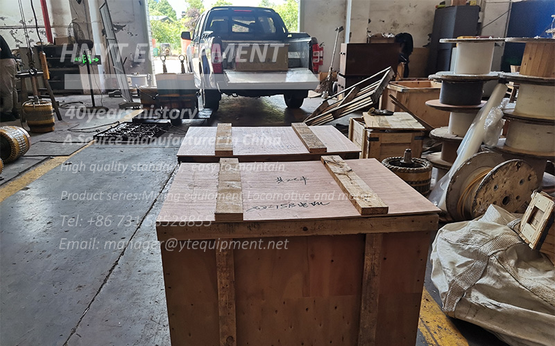 Delivery of 15kw DC traction motors 4.jpg